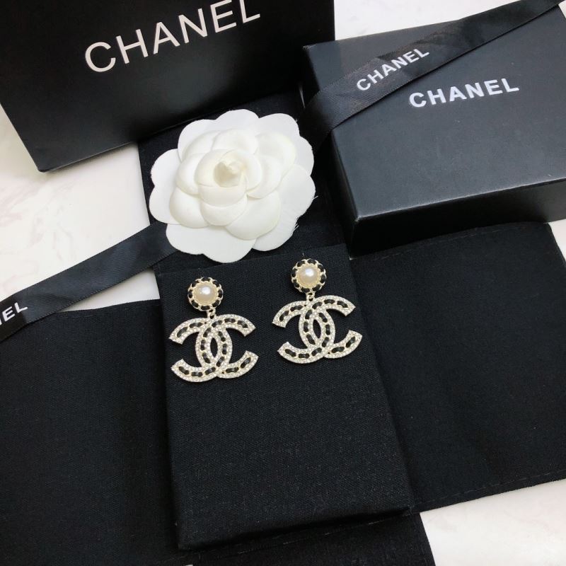 Ch*el earrings